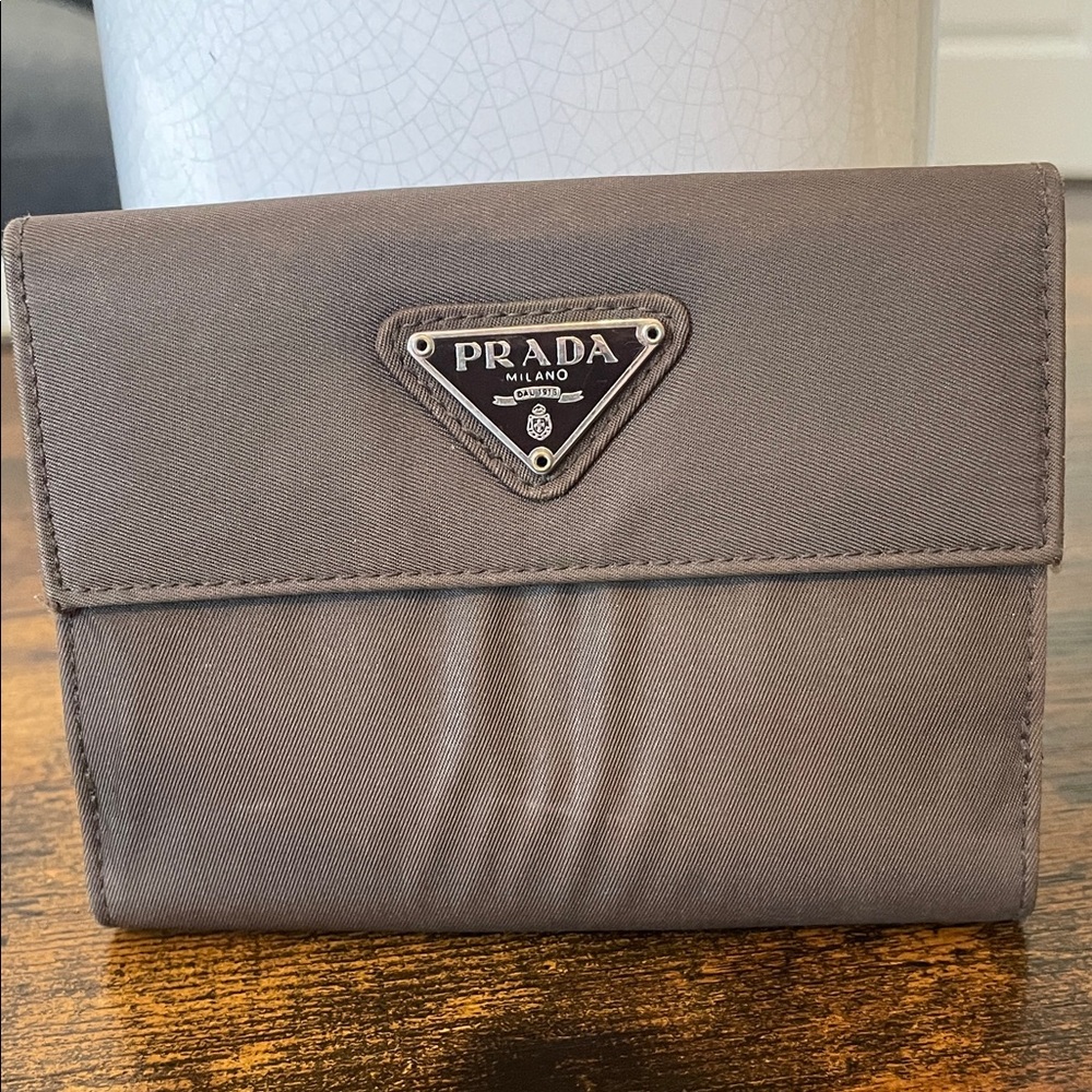 Prada Nylon Compact Wallet